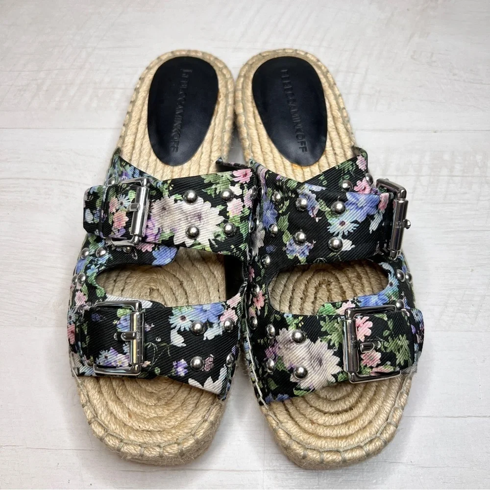 Rebecca Minkoff Jodi Floral Espadrille Sandals